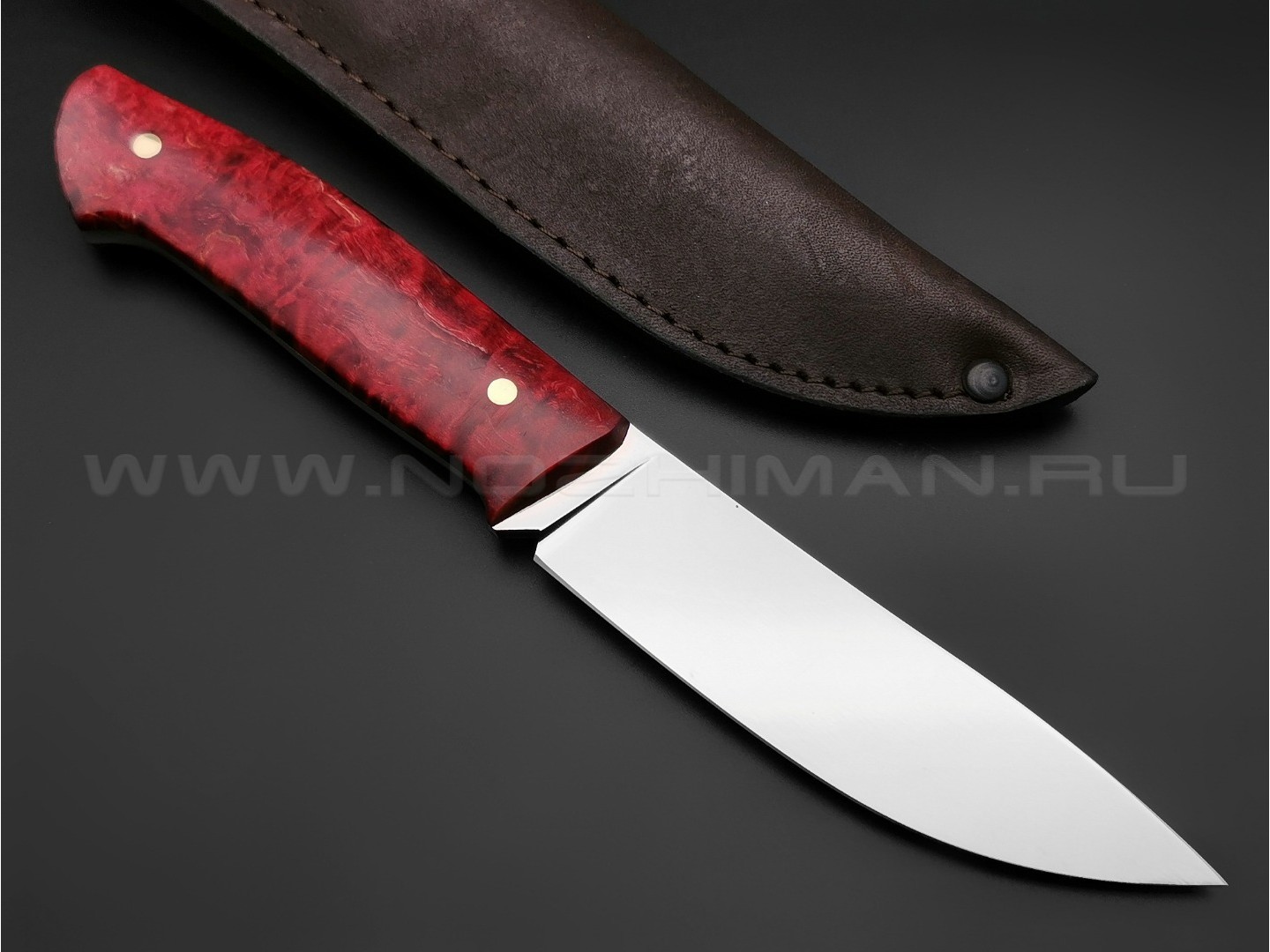 Нож "Крейсер" сталь Vanadis 10, рукоять карельская береза (Мастерская Наследие)