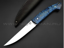 Нож "Наваха" сталь Sleipner, рукоять карельская береза (Товарищество Завьялова)