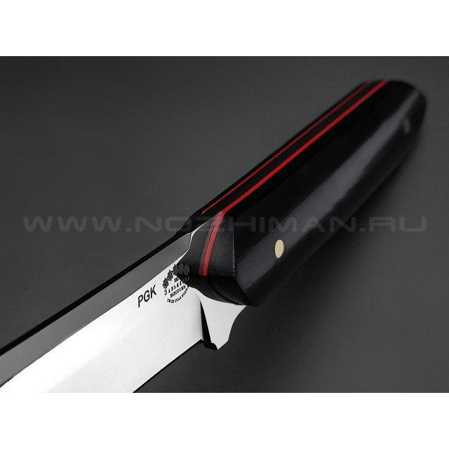 Нож "Танто" сталь PGK, рукоять G10 black (Товарищество Завьялова)
