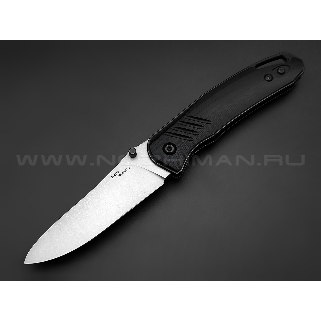 Mr.Blade нож HIT сталь D2 стоунвош, рукоять G10 black