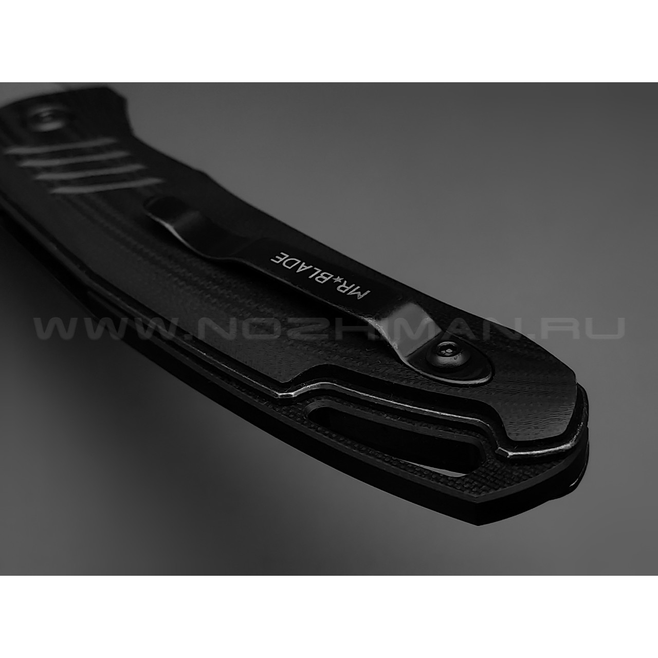 Mr.Blade нож HIT сталь D2 стоунвош, рукоять G10 black