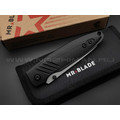 Mr.Blade нож Shot сталь D2 стоунвош, рукоять G10 black Mr.Blade нож Shot сталь D2 стоунвош, рукоять G10 black