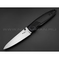 Mr.Blade нож Shot сталь D2 стоунвош, рукоять G10 black (автограф Сергея Селина)
