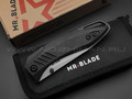 Mr.Blade нож Bang сталь D2 stonewash, рукоять G10 black