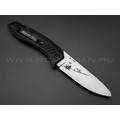 Mr.Blade нож Bang сталь D2 стоунвош, рукоять G10 black (автограф Сергея Селина)