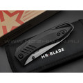 Mr.Blade нож Bang сталь D2 стоунвош, рукоять G10 black (автограф Сергея Селина)