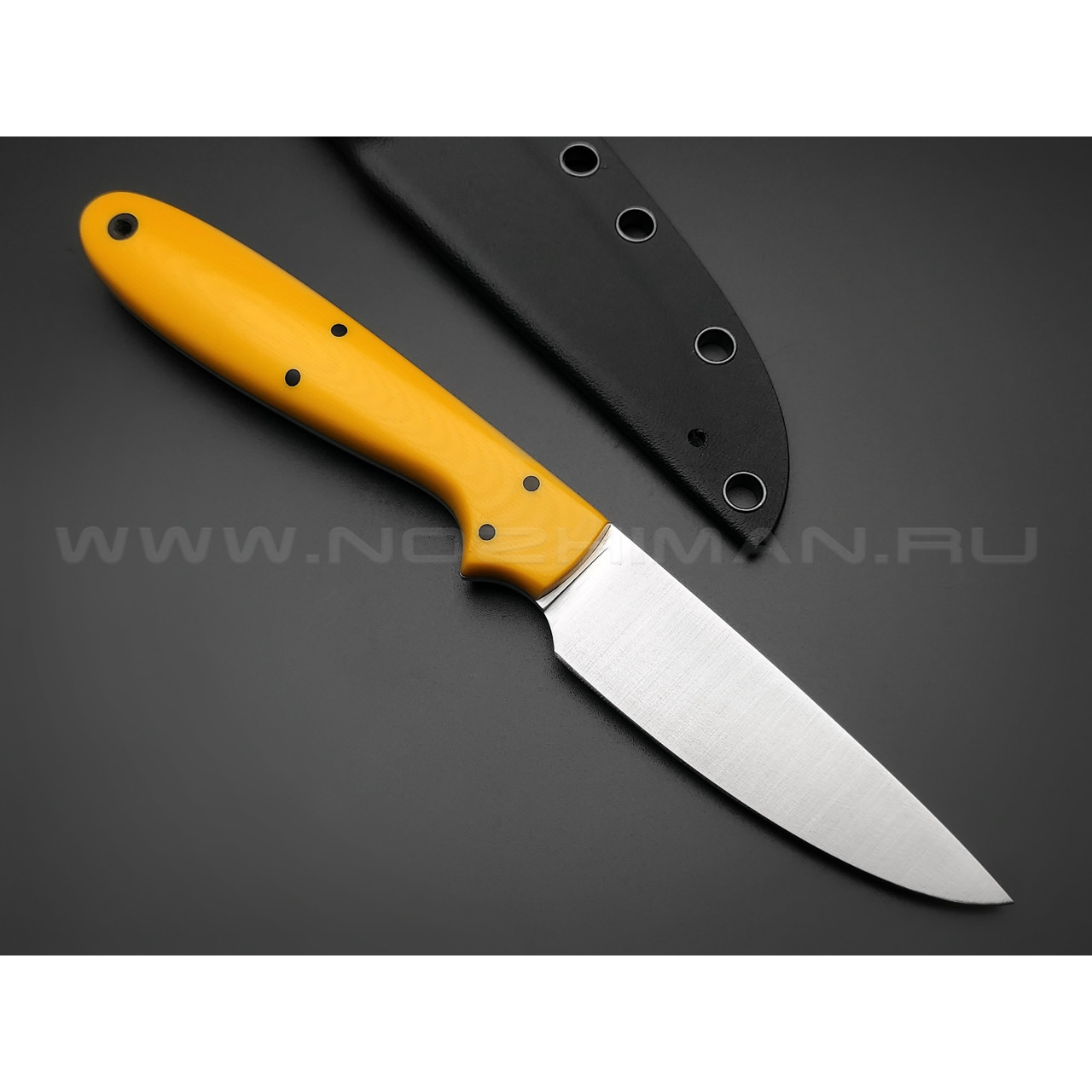 Апус нож Wilson сталь N690 satin, рукоять G10 Yellow