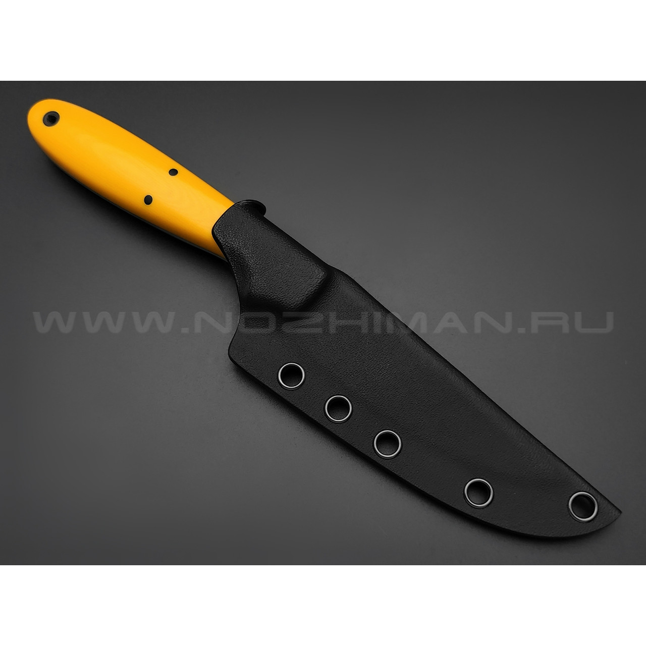 Апус нож Wilson сталь N690 satin, рукоять G10 Yellow