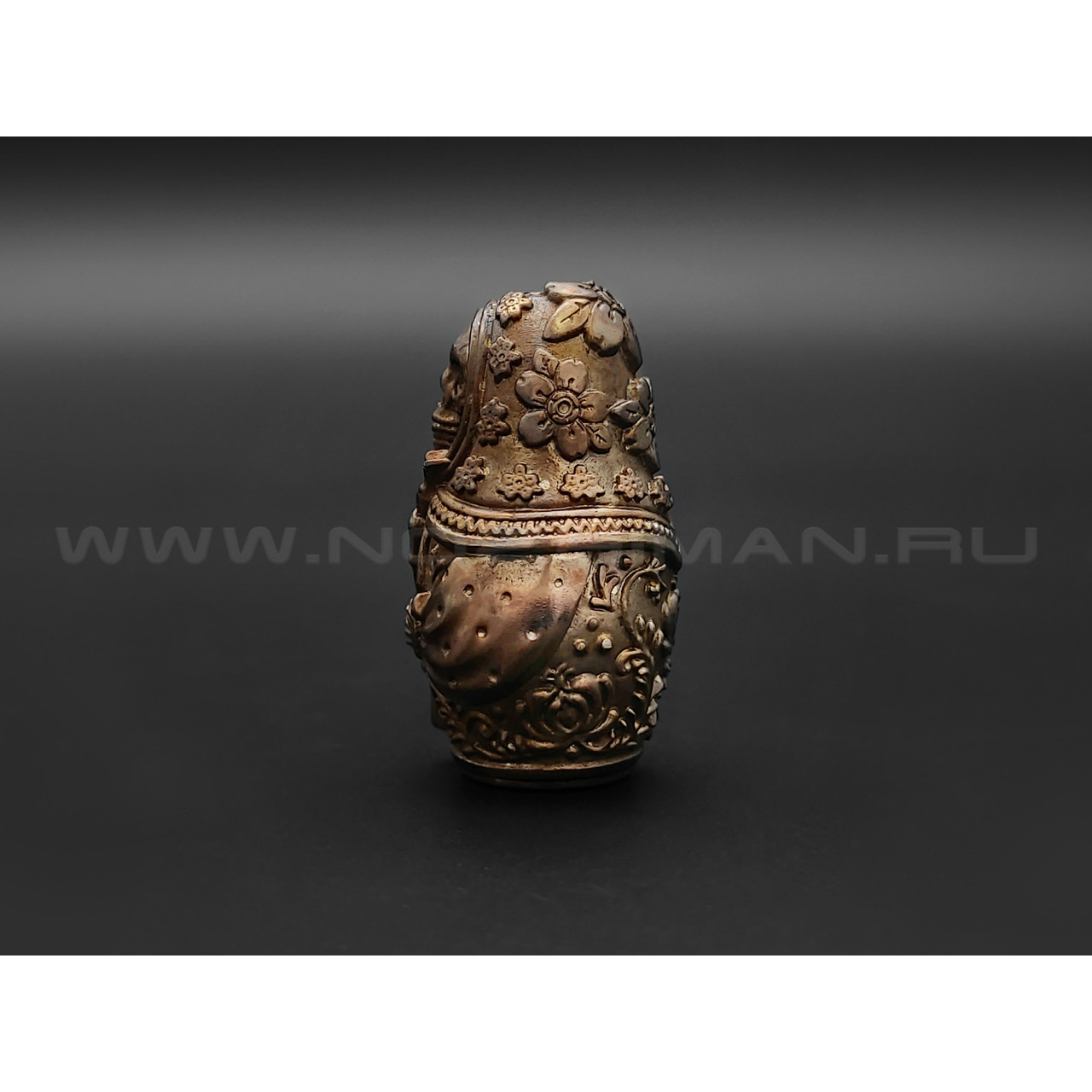 Бусина "Матрешка АК-47" бронза (Wild Heart)