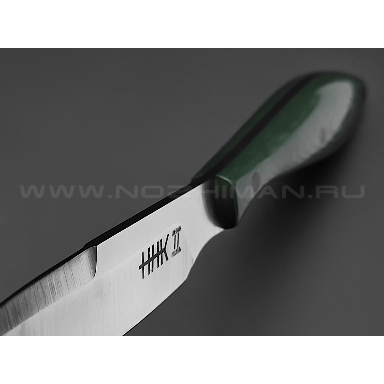 Нож ННК модель 2, сталь N690, рукоять G10 OD green