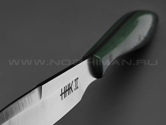 Нож ННК модель 2, сталь N690, рукоять G10 OD green