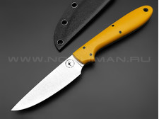 Apus Knives нож Wilson сталь K110 satin, рукоять G10 Yellow