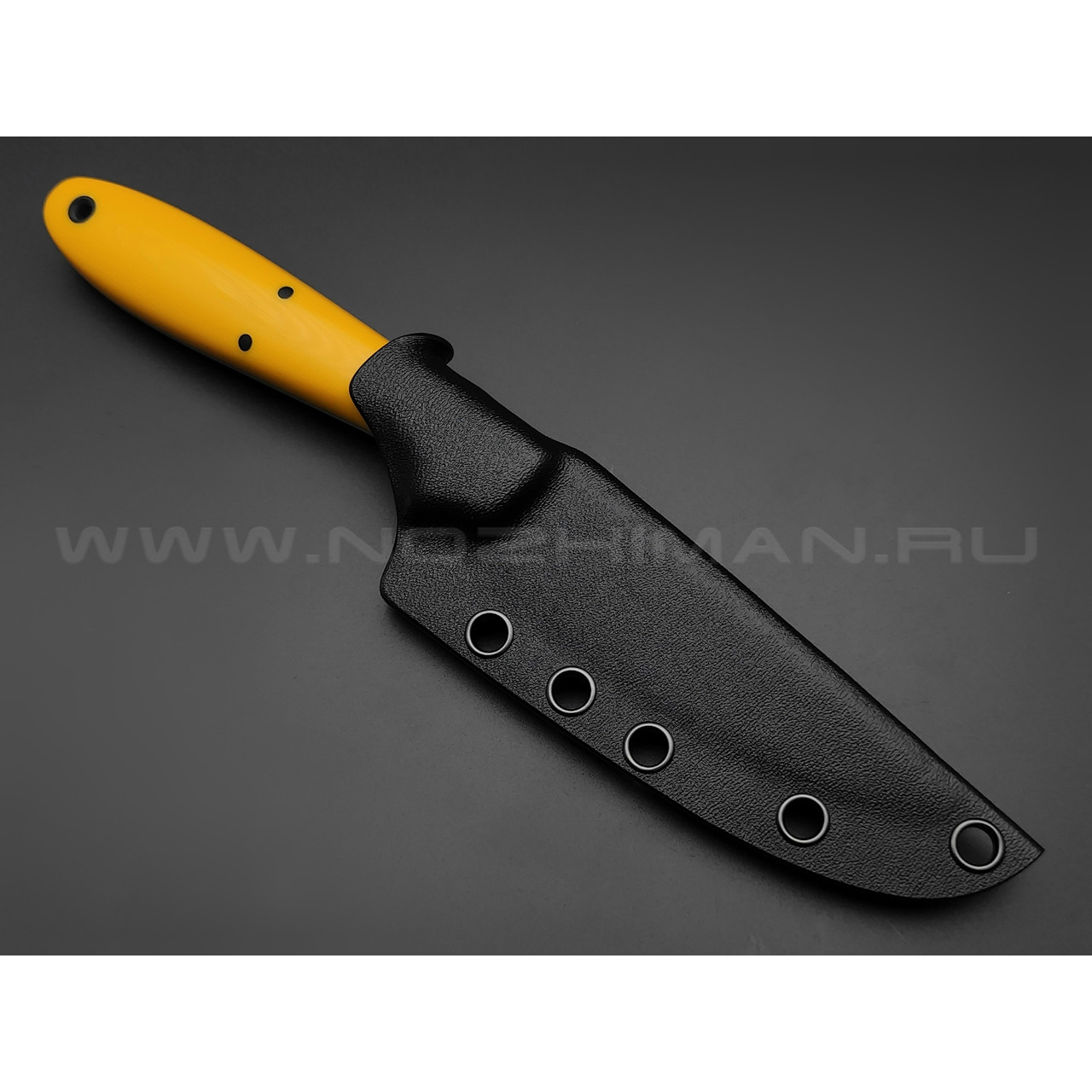 Апус нож Wilson сталь K110 satin, рукоять G10 Yellow