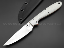 Apus Knives нож Wilson сталь K110, рукоять G10 white & red