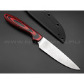Апус нож Wilson Long сталь N690, рукоять G10 black & red