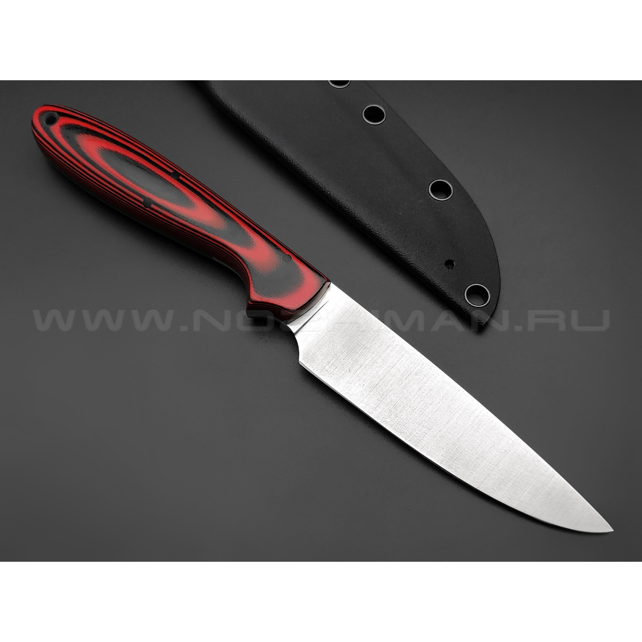 Апус нож Wilson Long сталь N690, рукоять G10 black & red