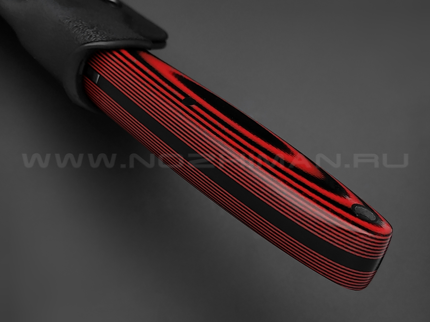 Apus Knives нож Wilson Long сталь N690, рукоять G10 black & red