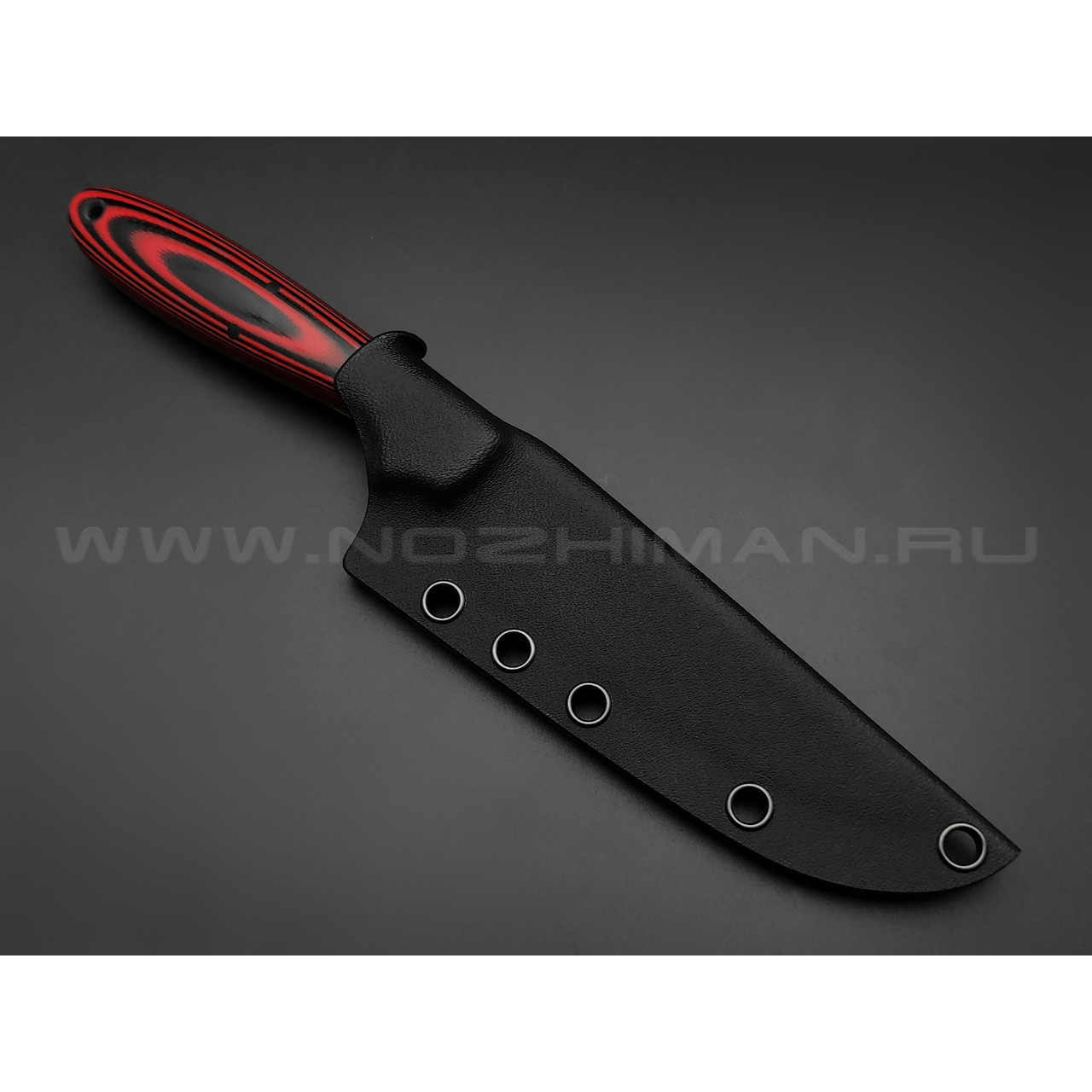 Апус нож Wilson Long сталь N690, рукоять G10 black & red
