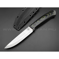 Апус нож Maverick сталь N690, рукоять G10 black & green