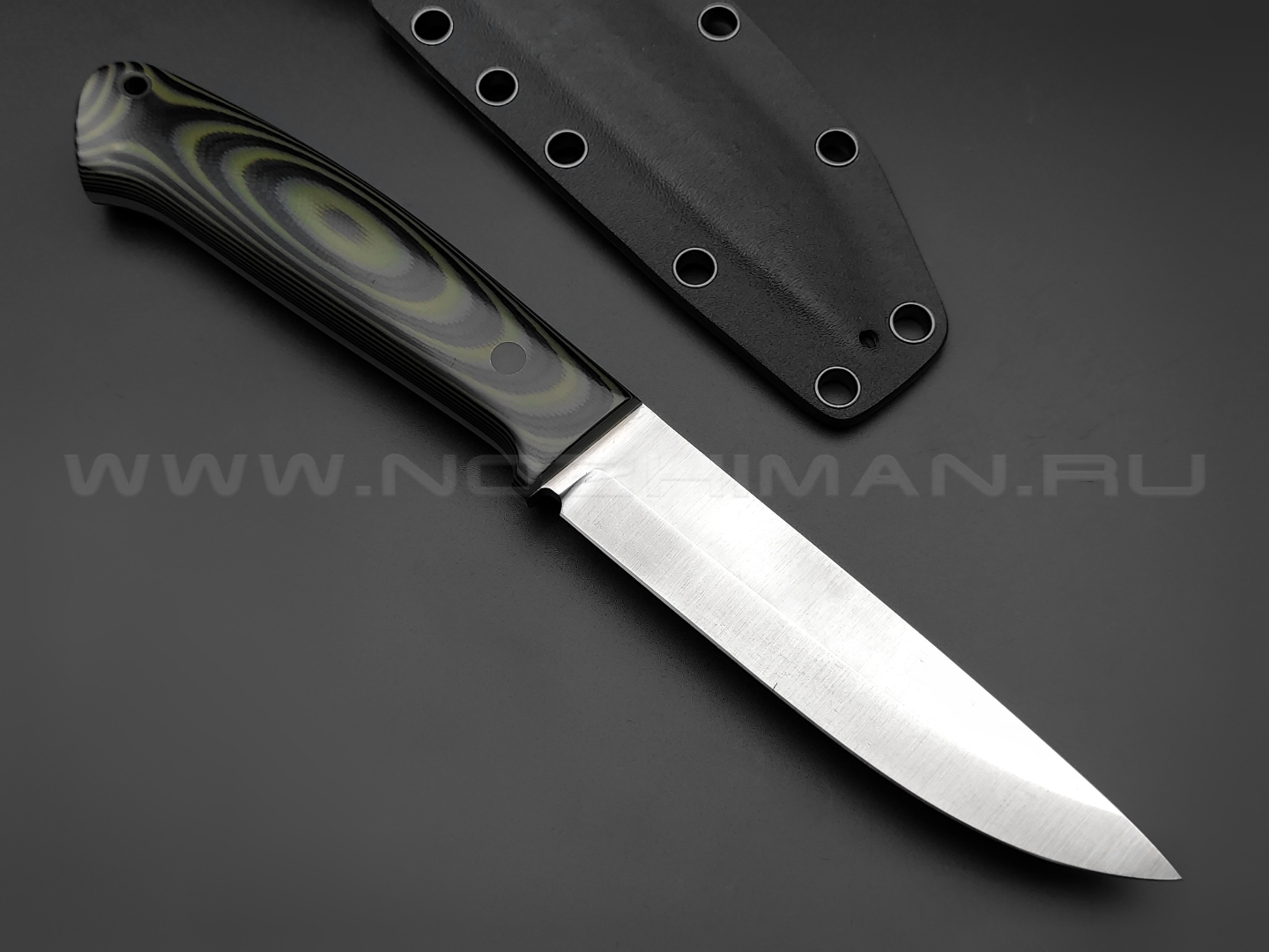 Apus Knives нож Maverick сталь N690, рукоять G10 black & green