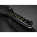 Апус нож Maverick сталь N690, рукоять G10 black & green