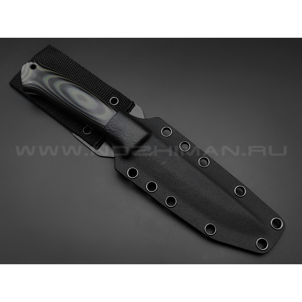 Апус нож Maverick сталь N690, рукоять G10 black & green