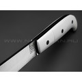 ZH Knives нож Septima сталь K110, рукоять G10 white
