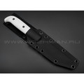 ZH Knives нож Septima сталь K110, рукоять G10 white