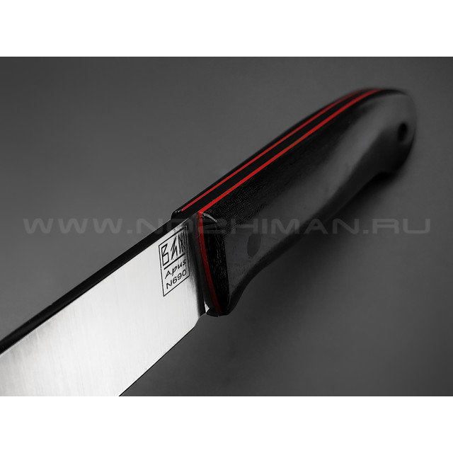 ZH Knives нож Bullet сталь N690, рукоять Micarta