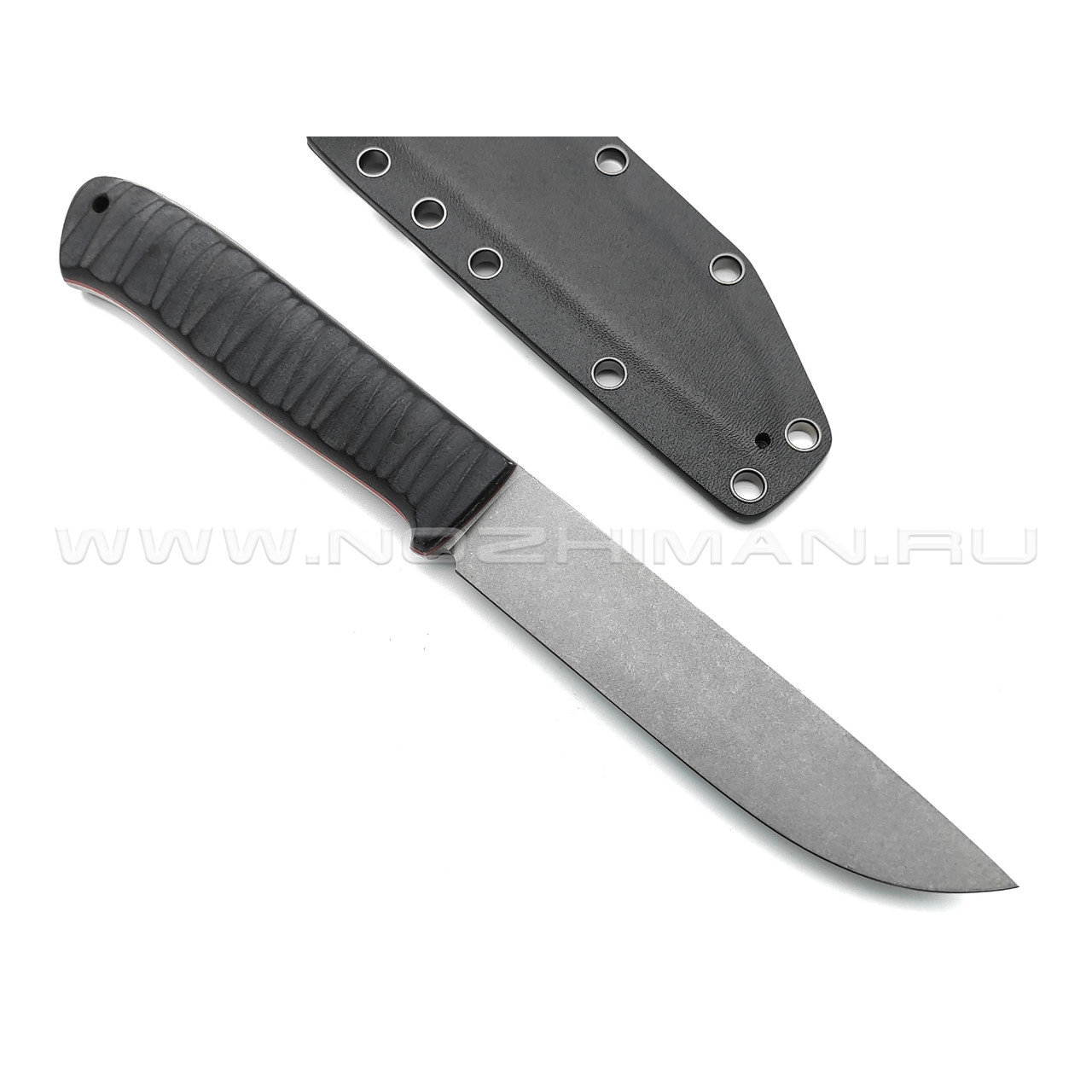 Апус нож Raider сталь N690, рукоять G10 black & red