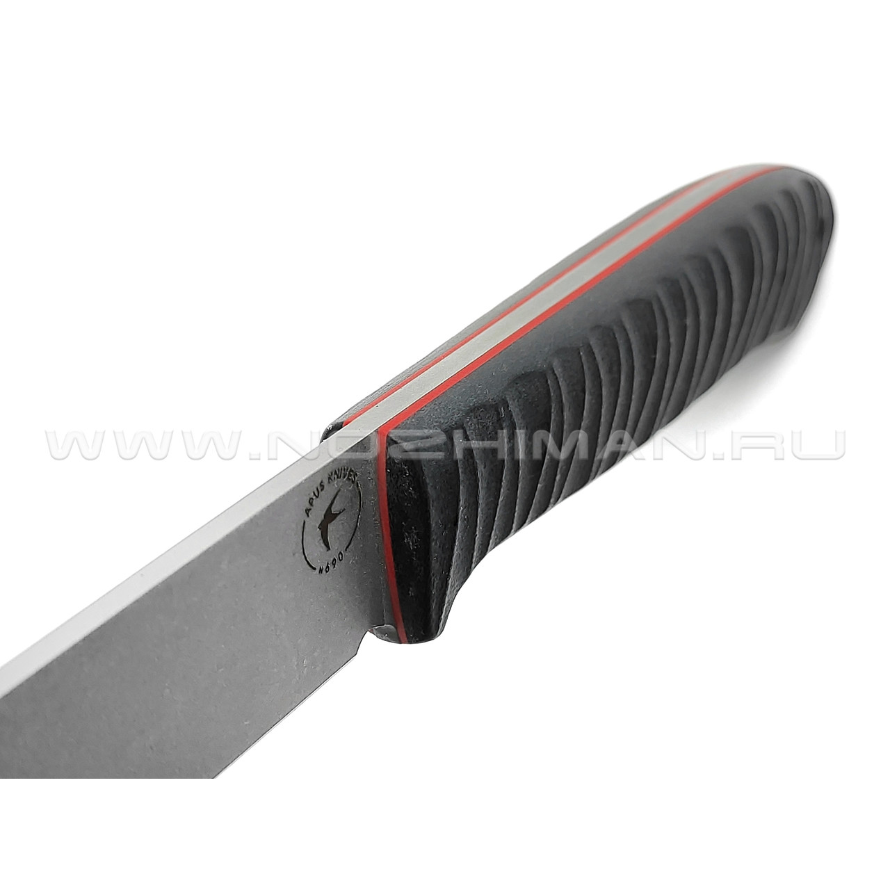 Апус нож Raider сталь N690, рукоять G10 black & red