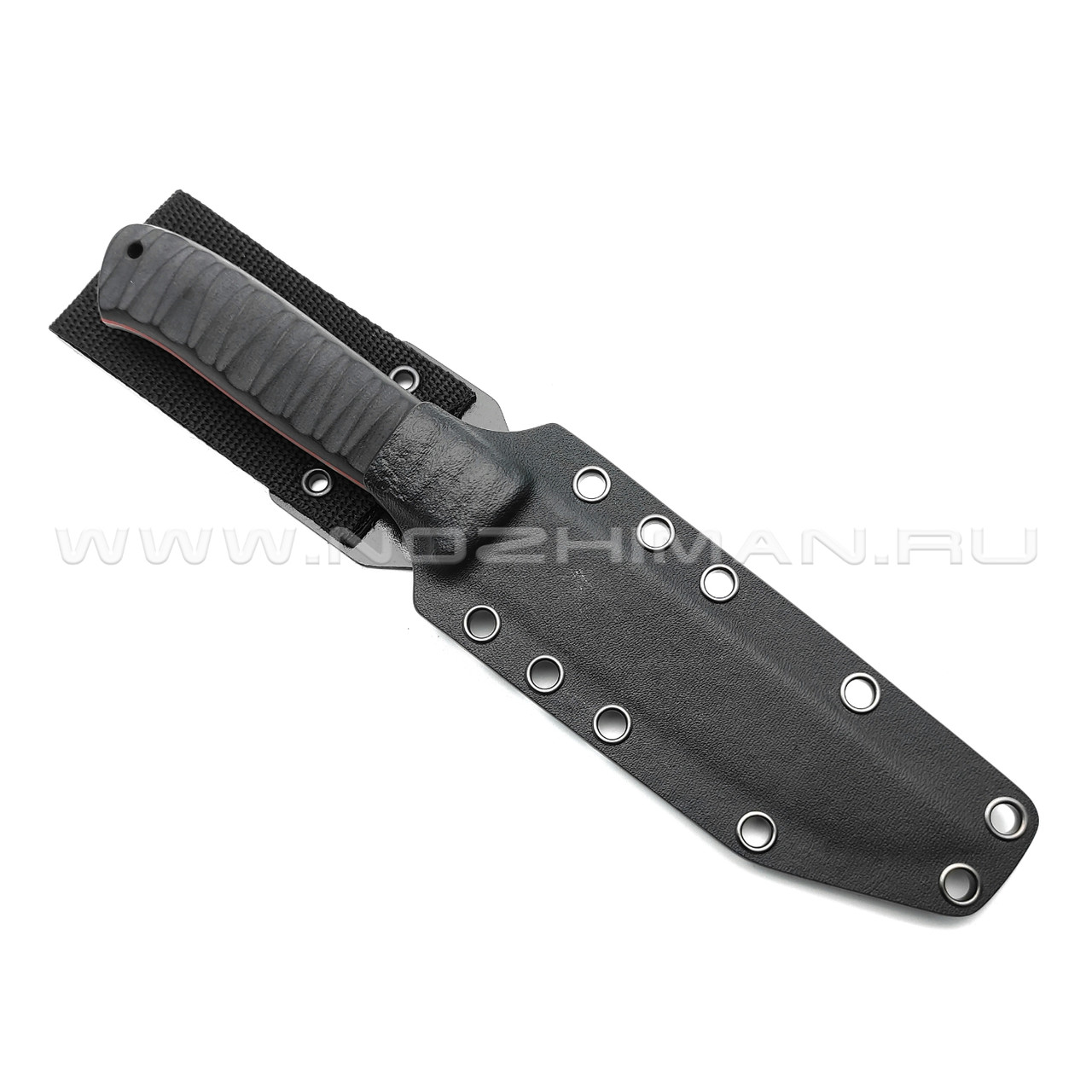 Апус нож Raider сталь N690, рукоять G10 black & red