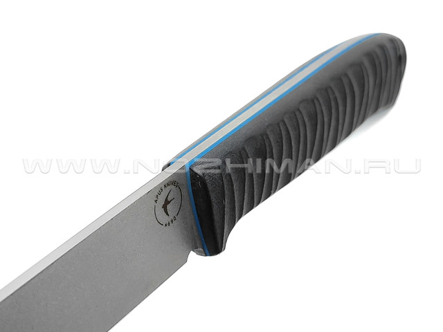 Apus Knives нож Raider сталь N690, рукоять G10 black & blue