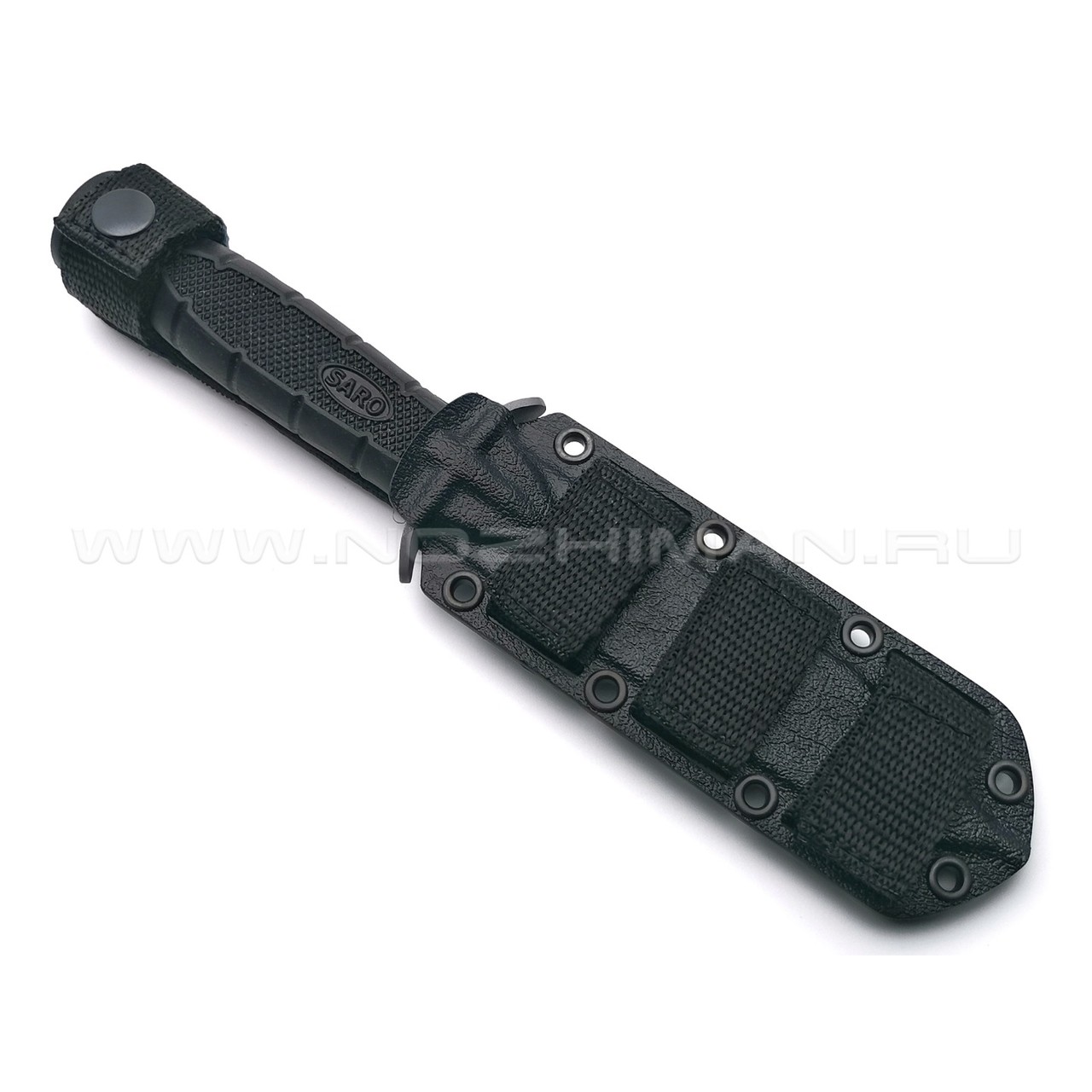 Saro нож НР-2000 сталь Aus-6, рукоять резина