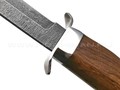 Нож разведчика НР-40 "Спецназ" дамасская сталь, рукоять светлый граб (Титов & Солдатова)