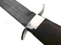 Нож разведчика НР-40 "Спецназ" дамасская сталь, рукоять черный граб (Титов & Солдатова)