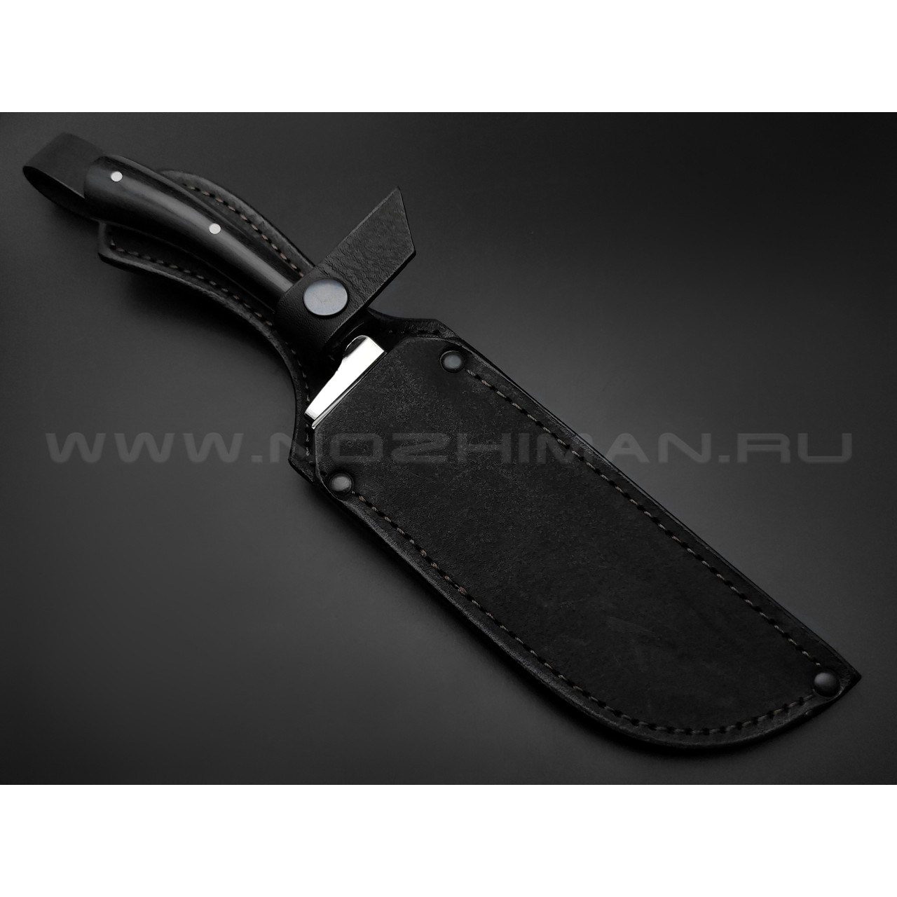 Нож "Пчак" сталь 95Х18, рукоять дерево граб, мельхиор (Фурсач А. А.)