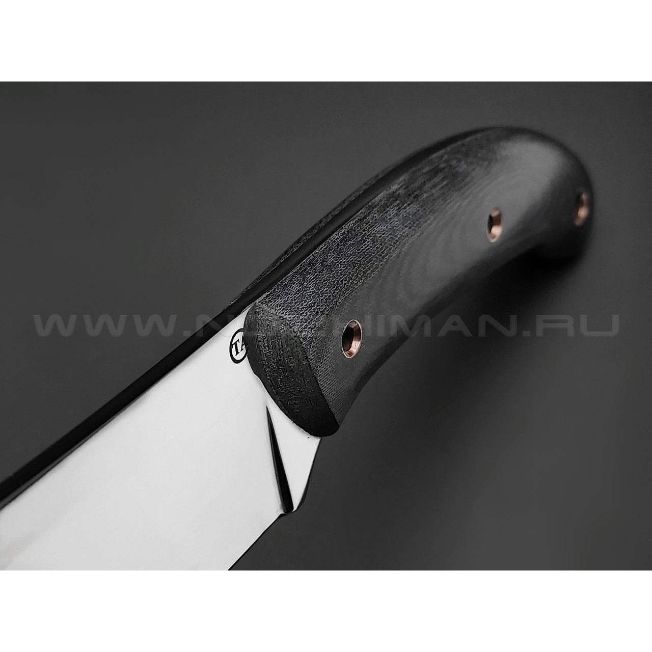 Нож "Юг-3" сталь 95Х18, рукоять микарта (Титов & Солдатова)