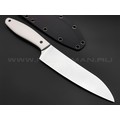 Апус нож Santoku сталь K110, рукоять G10 white & black Апус нож Santoku сталь K110, рукоять G10 white & black