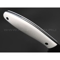 Апус нож Santoku сталь K110, рукоять G10 white & black Апус нож Santoku сталь K110, рукоять G10 white & black