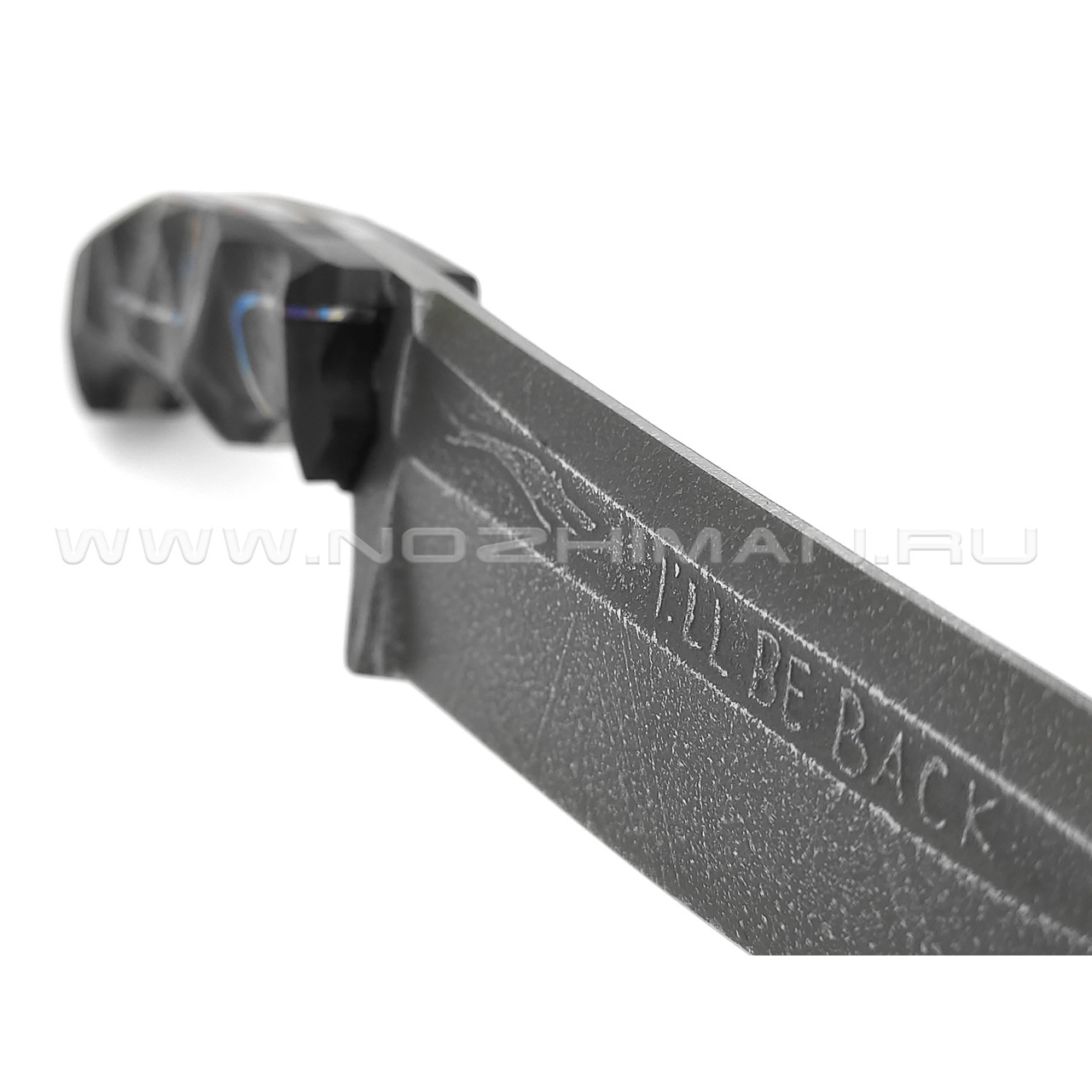 Волчий Век нож Начпрод Terminator Edition сталь PGK WA, рукоять Carbon fiber, G10, Титан