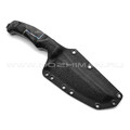 Волчий Век нож Начпрод Terminator Edition сталь PGK WA, рукоять Carbon fiber, G10, Титан