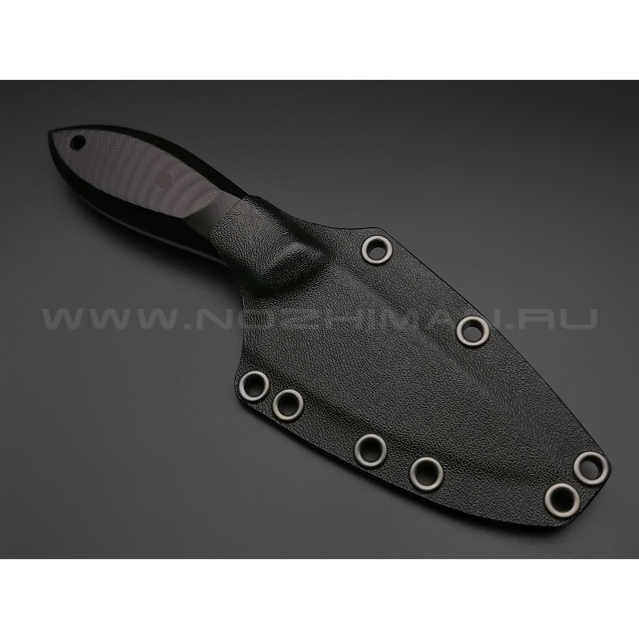 Волчий Век нож МасичЬка сталь Niolox WA, рукоять G10 black