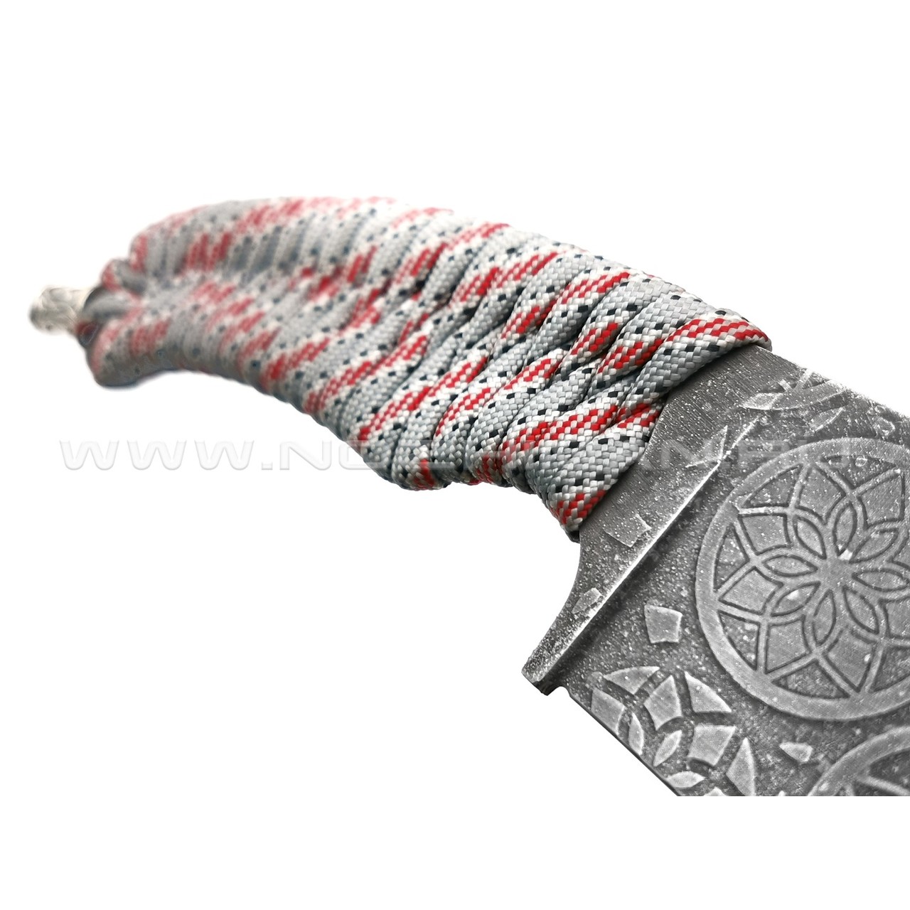 Волчий Век нож Шихан Скелетный сталь Niolox WA, рукоять Paracord