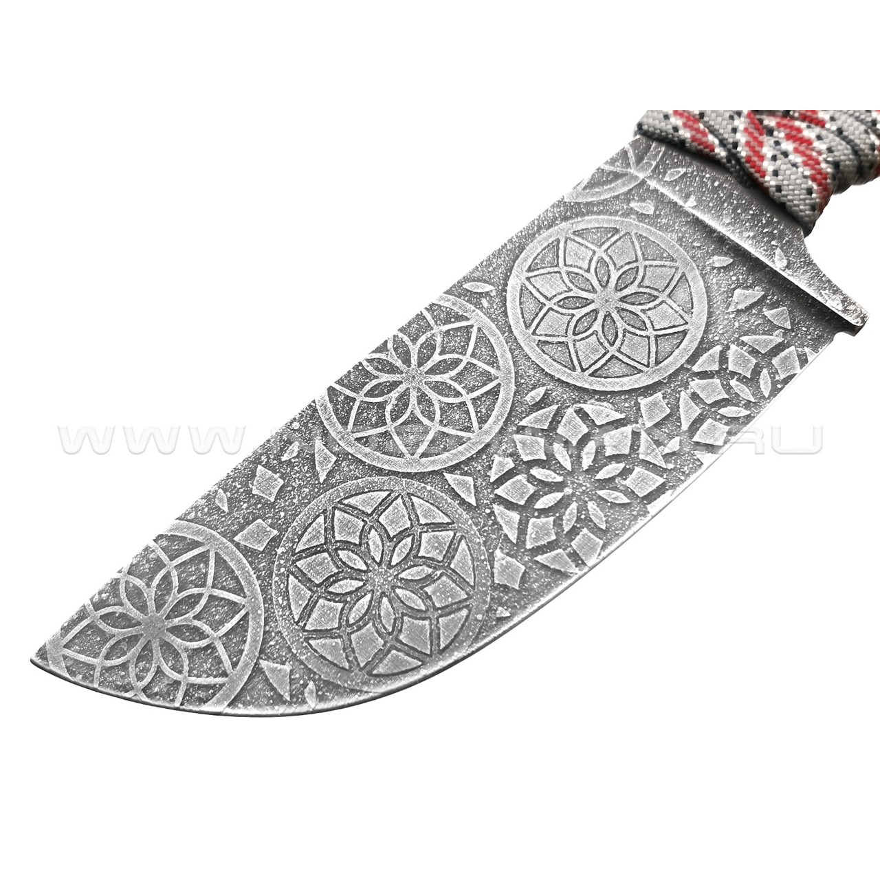 Волчий Век нож Шихан Скелетный сталь Niolox WA, рукоять Paracord