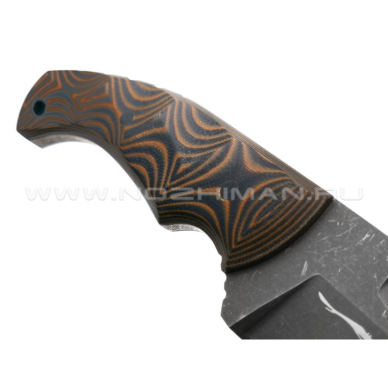 Волчий Век нож Сквозняк Brutal Edition сталь PGK WA, рукоять G10 black & brown