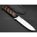 Волчий Век нож Wolfkniven сталь Niolox WA, рукоять G10 black & brown