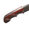 Волчий Век нож Оса сталь PGK WA, рукоять G10 black & red