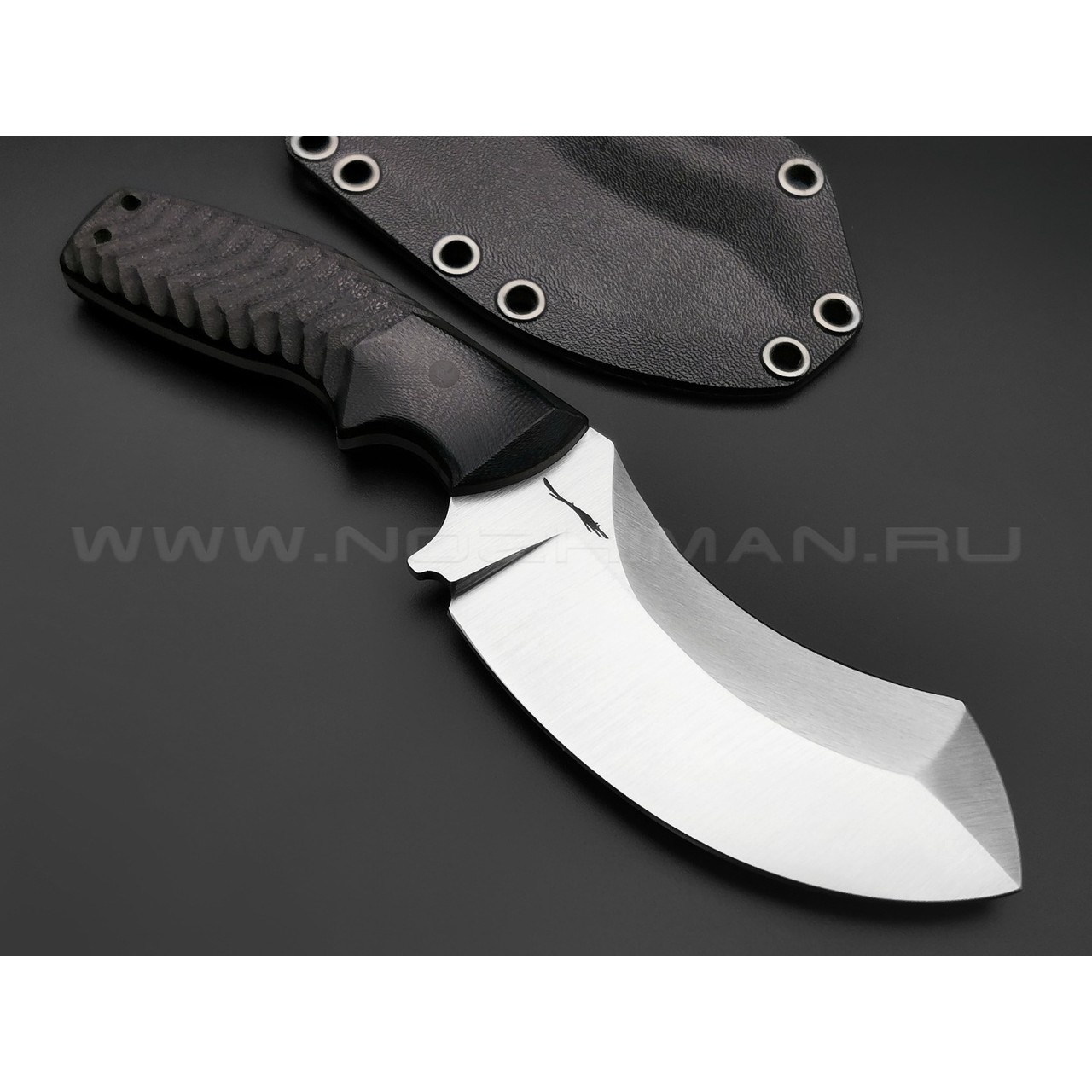 Волчий Век нож Кондрат 9.5 сталь Niolox WA, рукоять G10 black