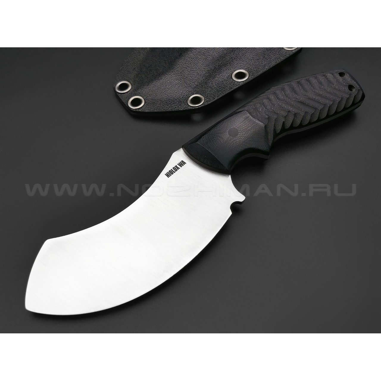 Волчий Век нож Кондрат 9.5 сталь Niolox WA, рукоять G10 black